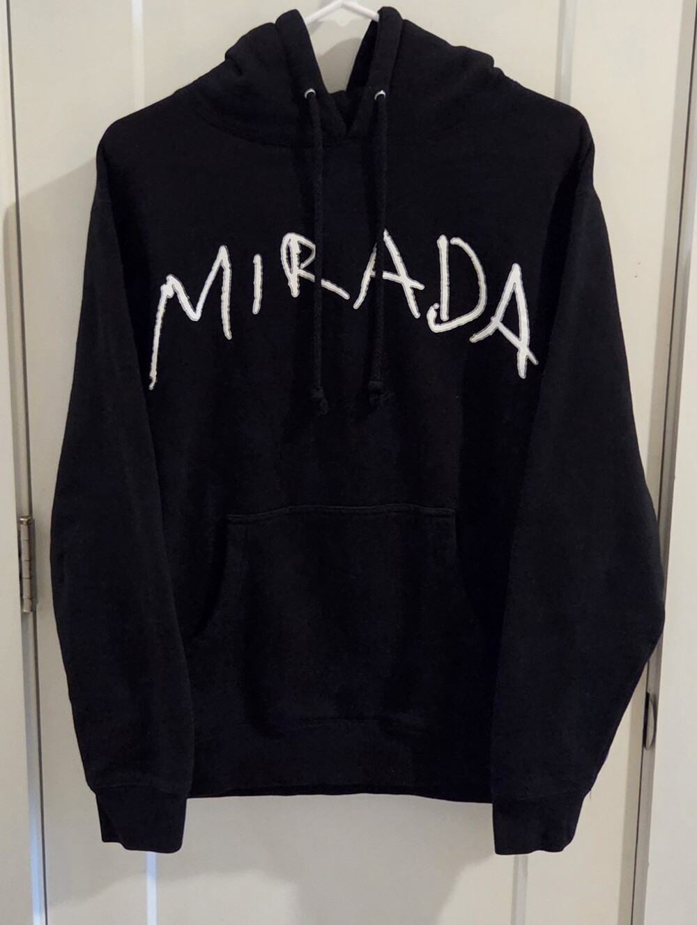 NWOT Ivan Cornejo The Mirada Tour Hoodie Sweatshirt Black & White - Size Small